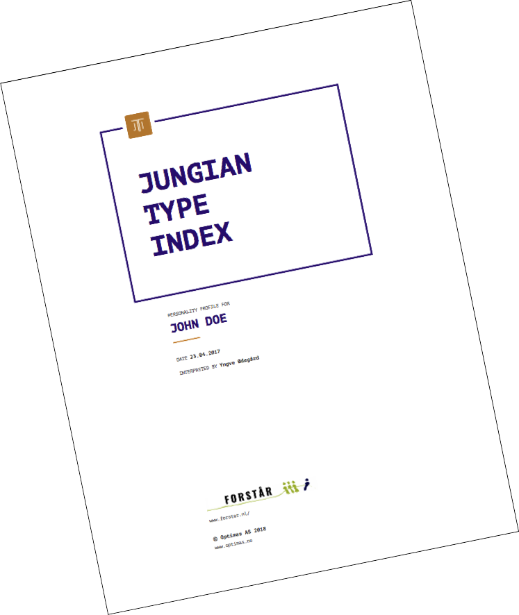 Rapportage Jungiaanse Type Index (JTI)